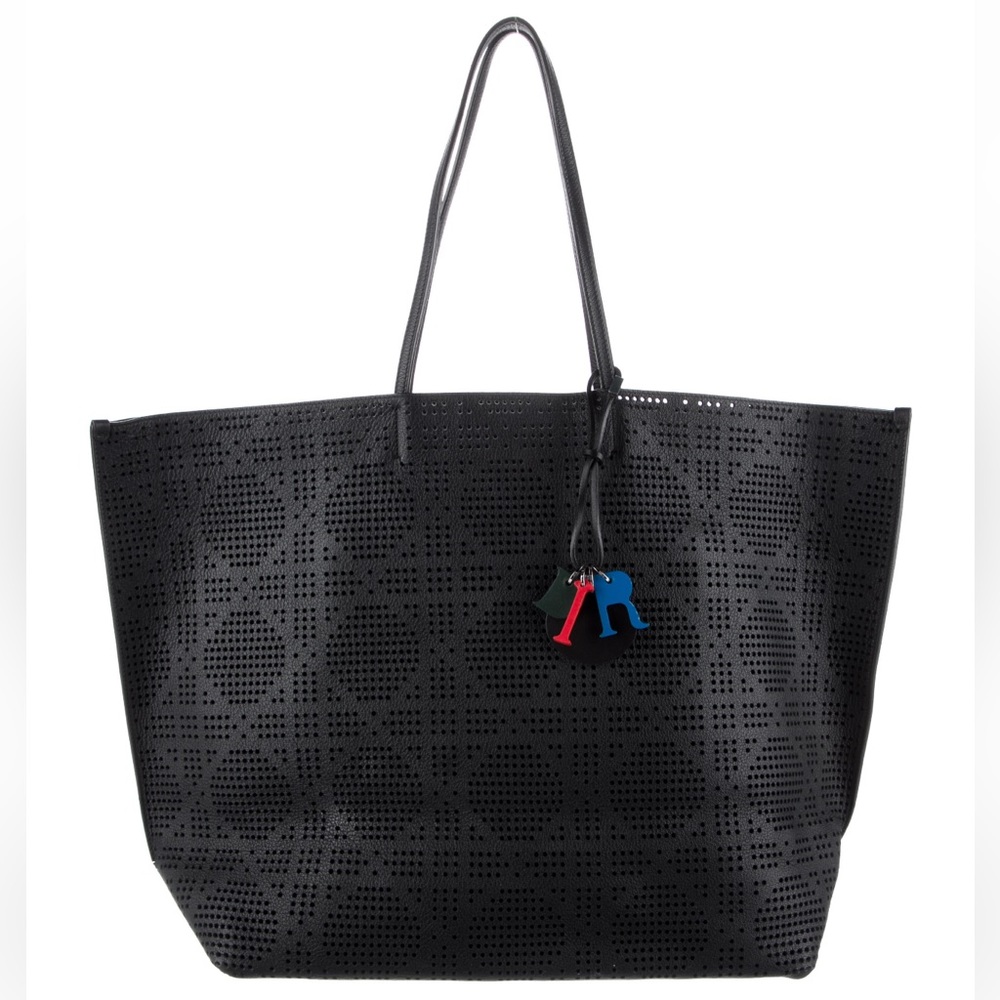DIOR Perforated Cannage Large Shopping Tote